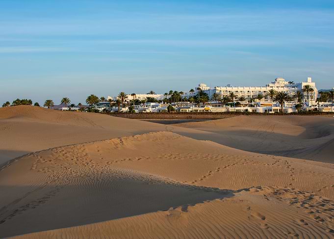 The desert hotel
