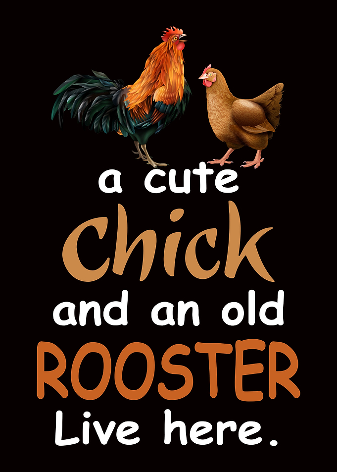 Rooster Chicken Funny Farm