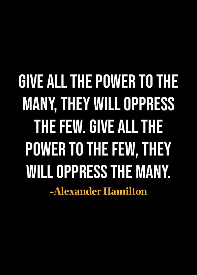 Alexander Hamilton Quotes