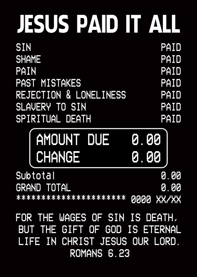 Jesus Paid it Christianity