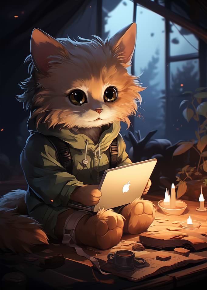 Gamer Cat