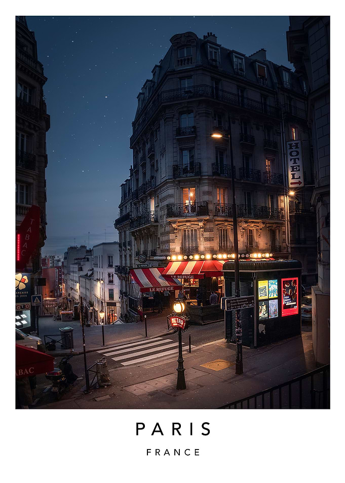 Paris by night