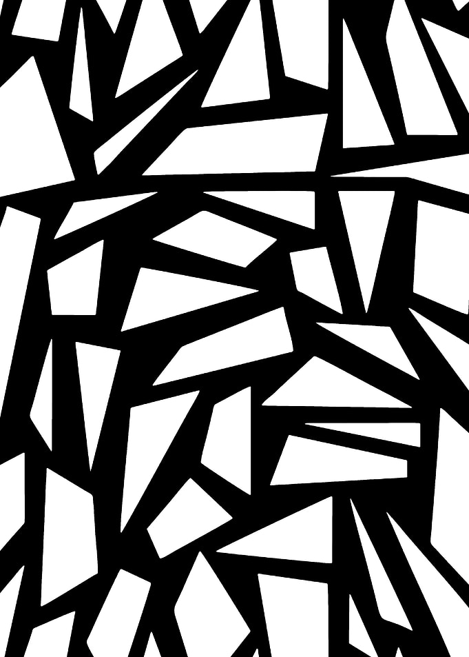 black white art
