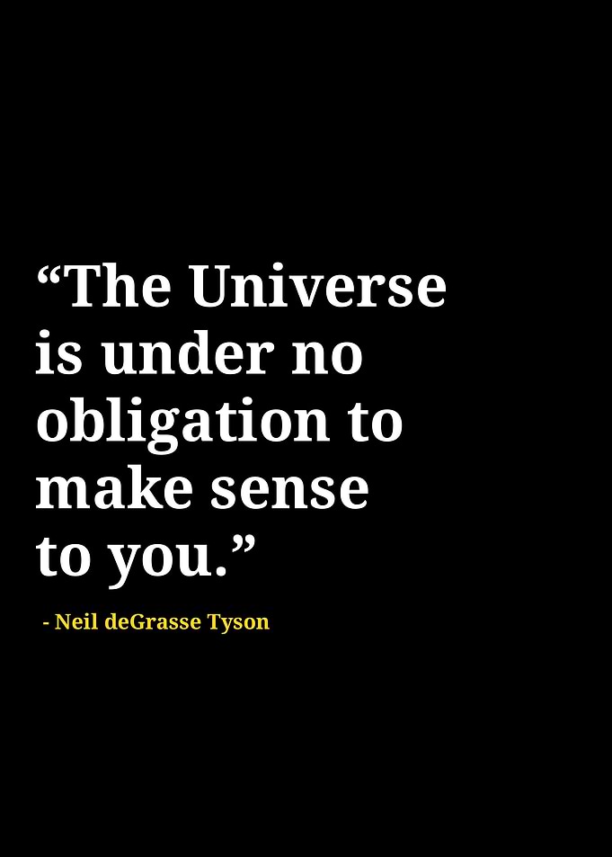 Neil degrasse Tyson quotes