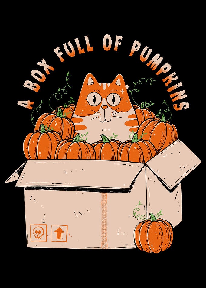 A Box Full of Pumpkins