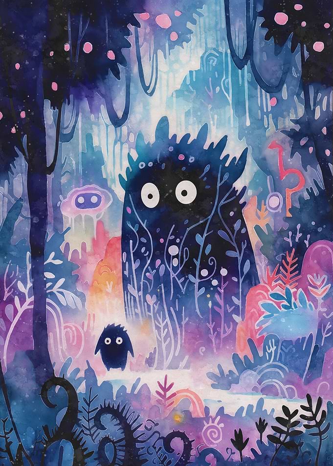 Cute momma monster