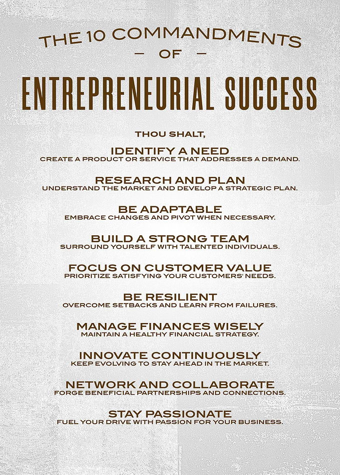 Entrepreneurial Success