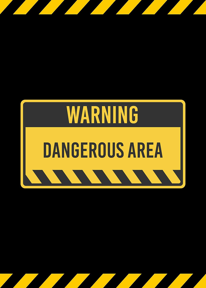 Caution sign