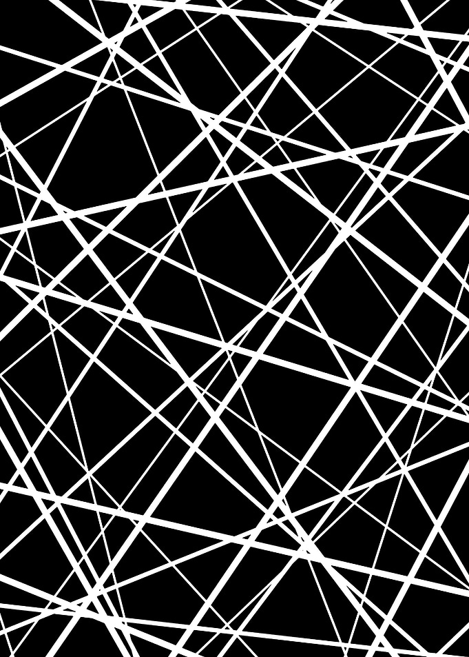 black white art