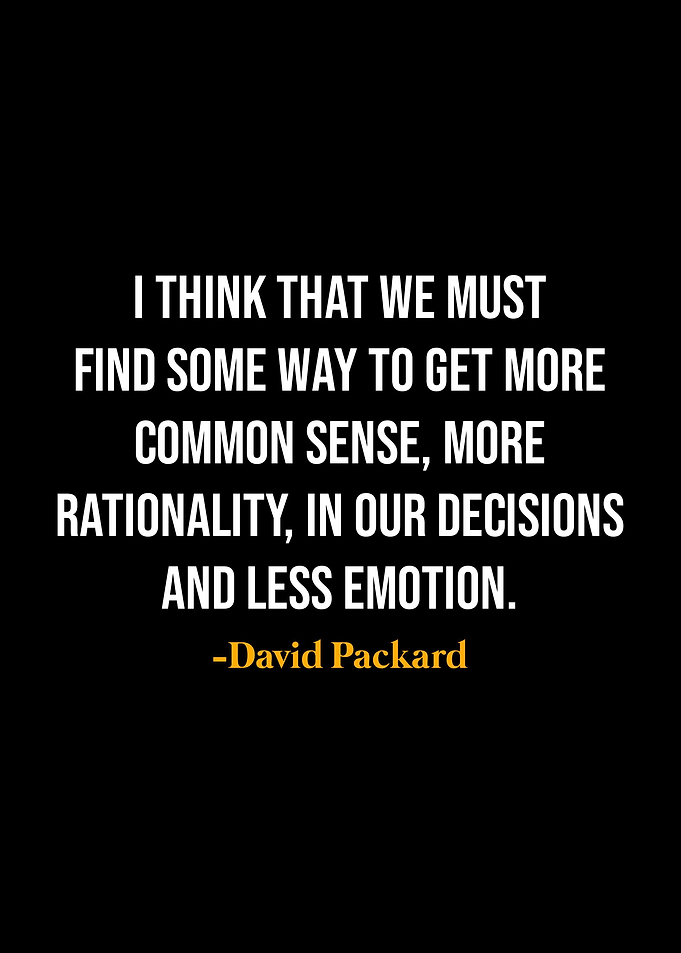 David Packard Quotes