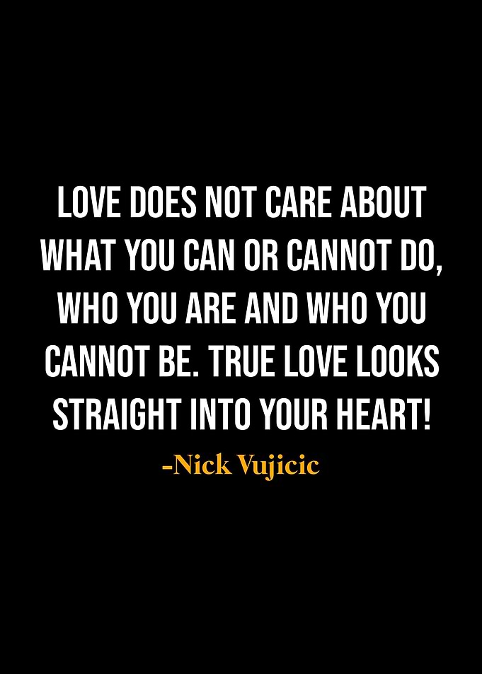 Nick Vujicic Quotes