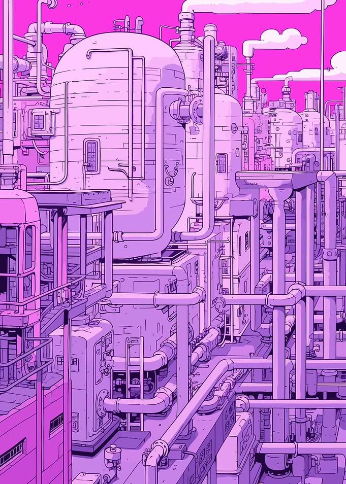 Lofi Pink Retro