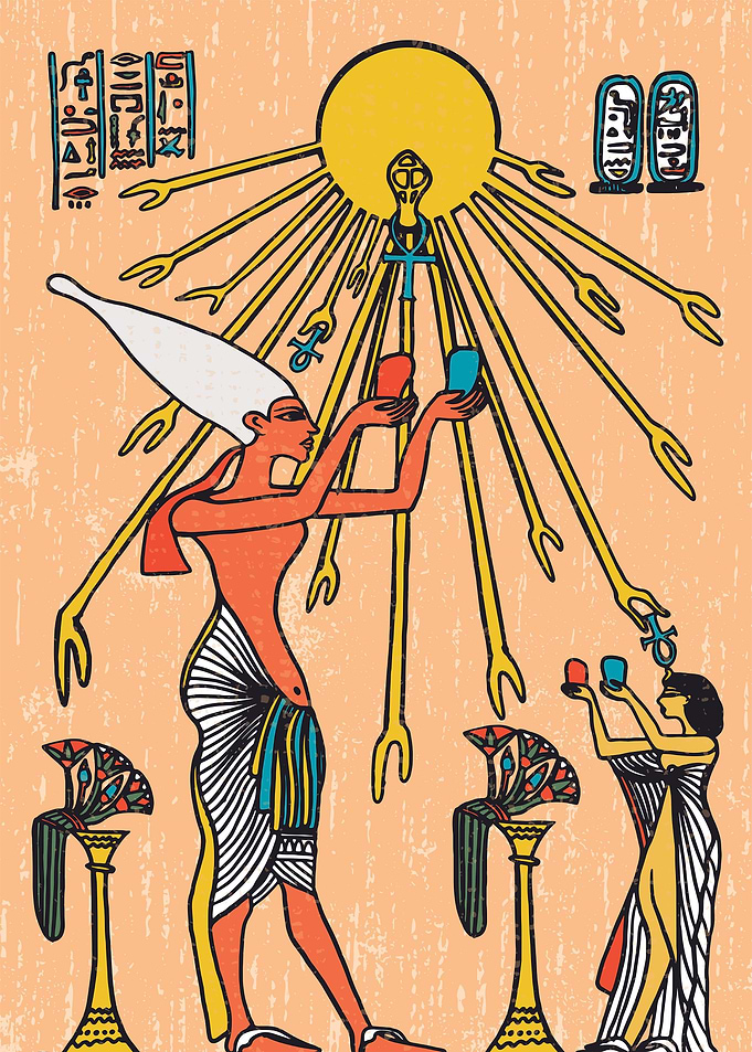 Egyptians Aten