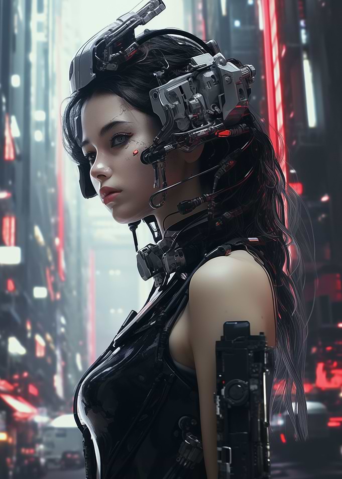 Cyber Tech Woman