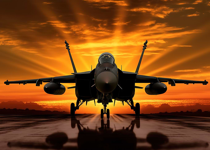 Fighter On Gorund