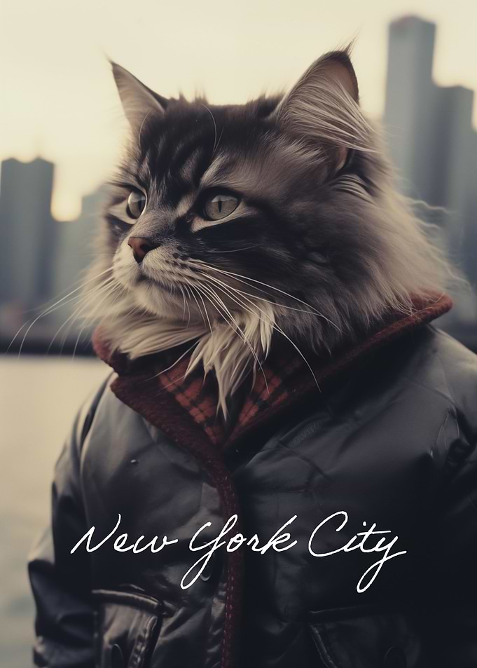Cat NYC Winter Fashion