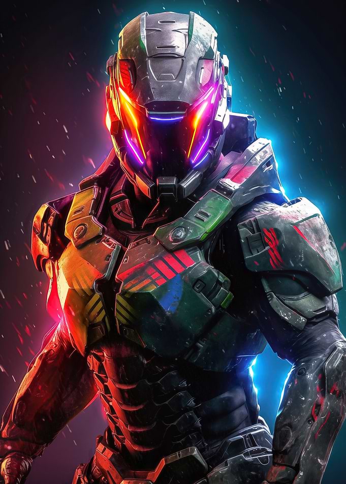 Futuristic Power Suit