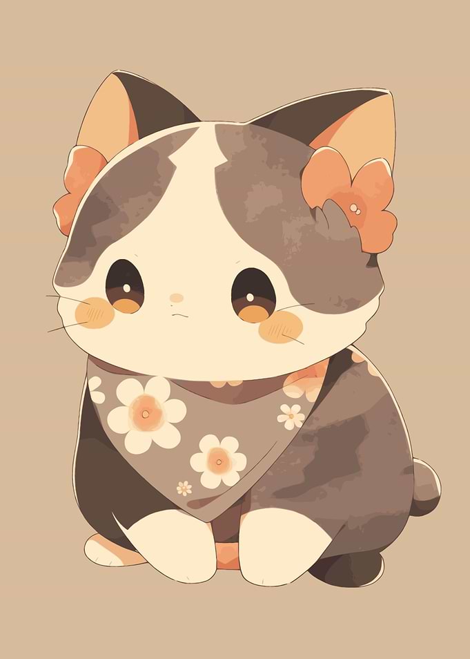 Kawaii Kitty Charm