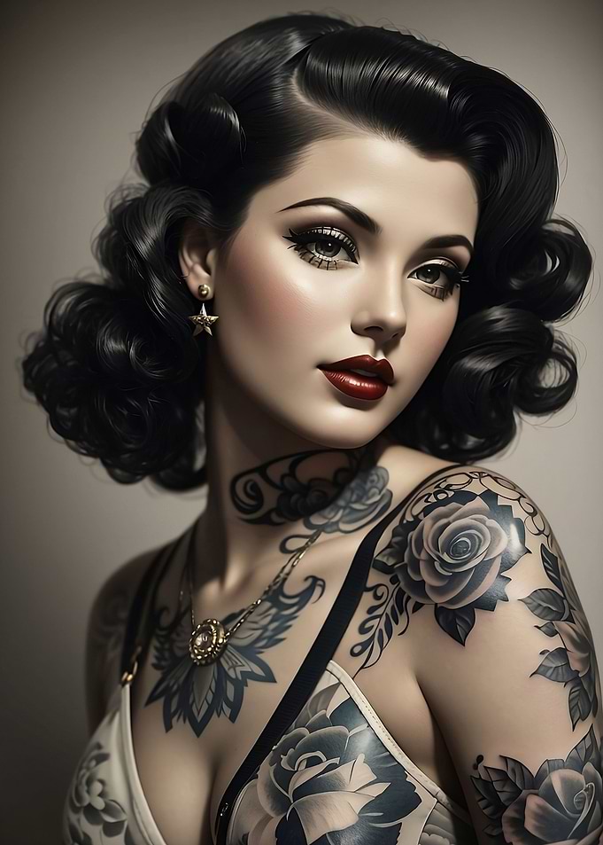 vintage pinup girl