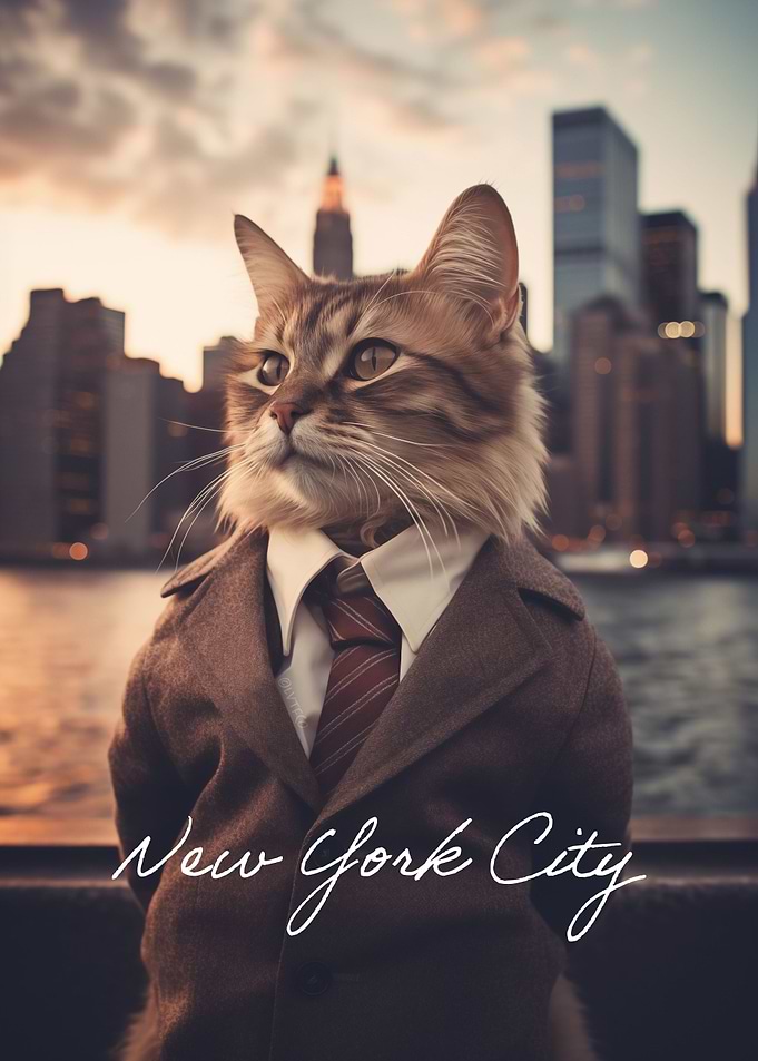 Inspirational Cat New York