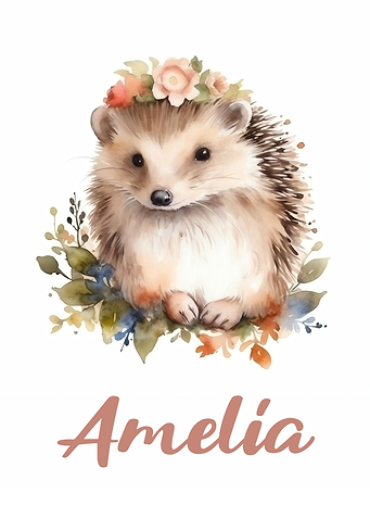Amelia Nursery Hedgehog