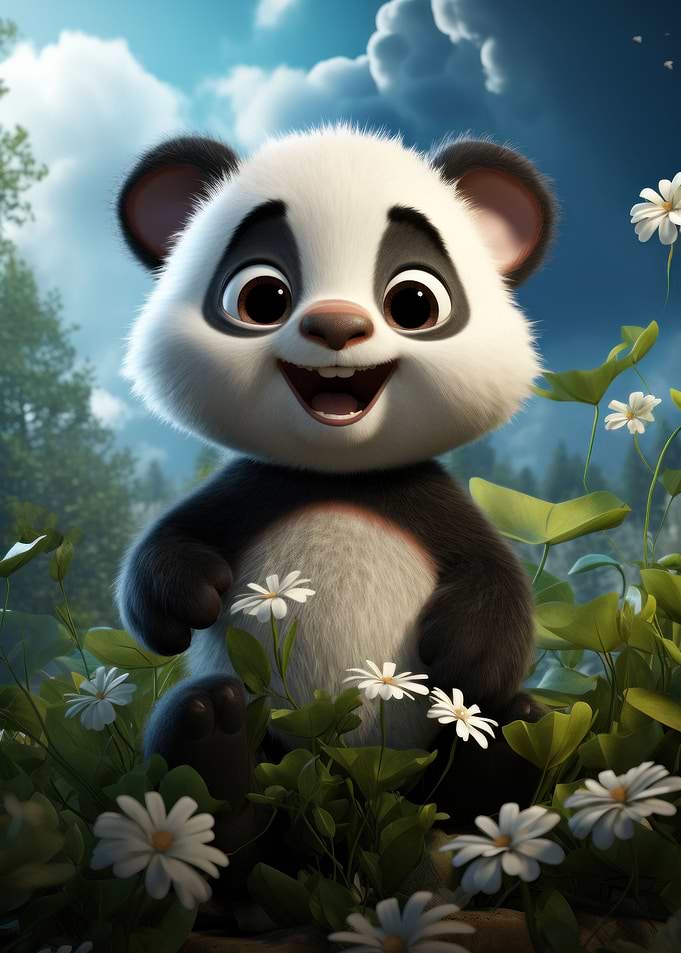 Baby panda