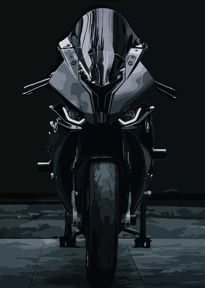 BMW black on black