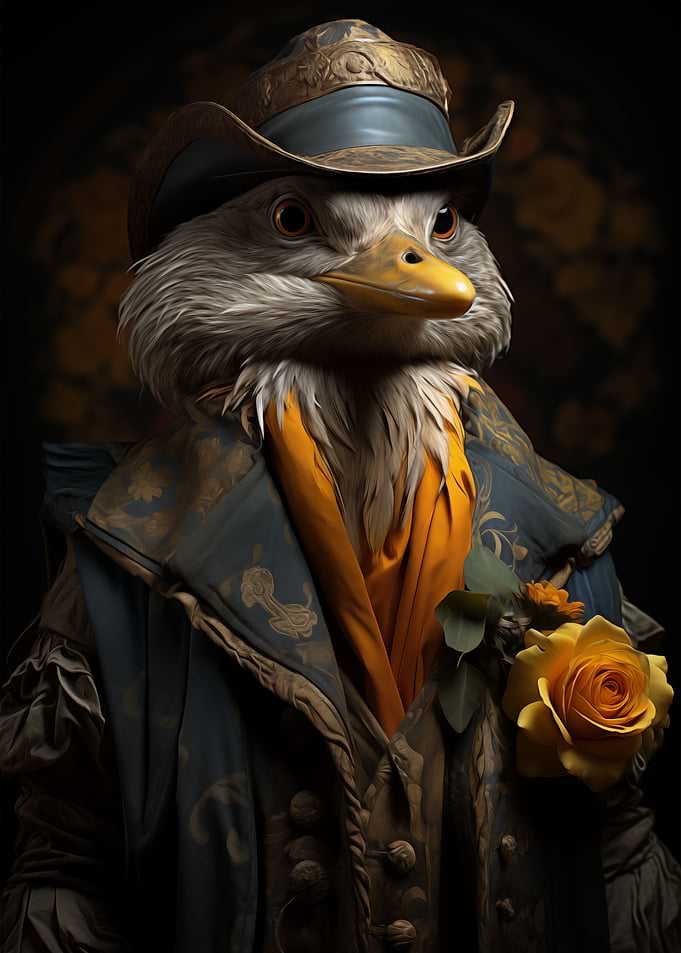 Sophisticated Goose