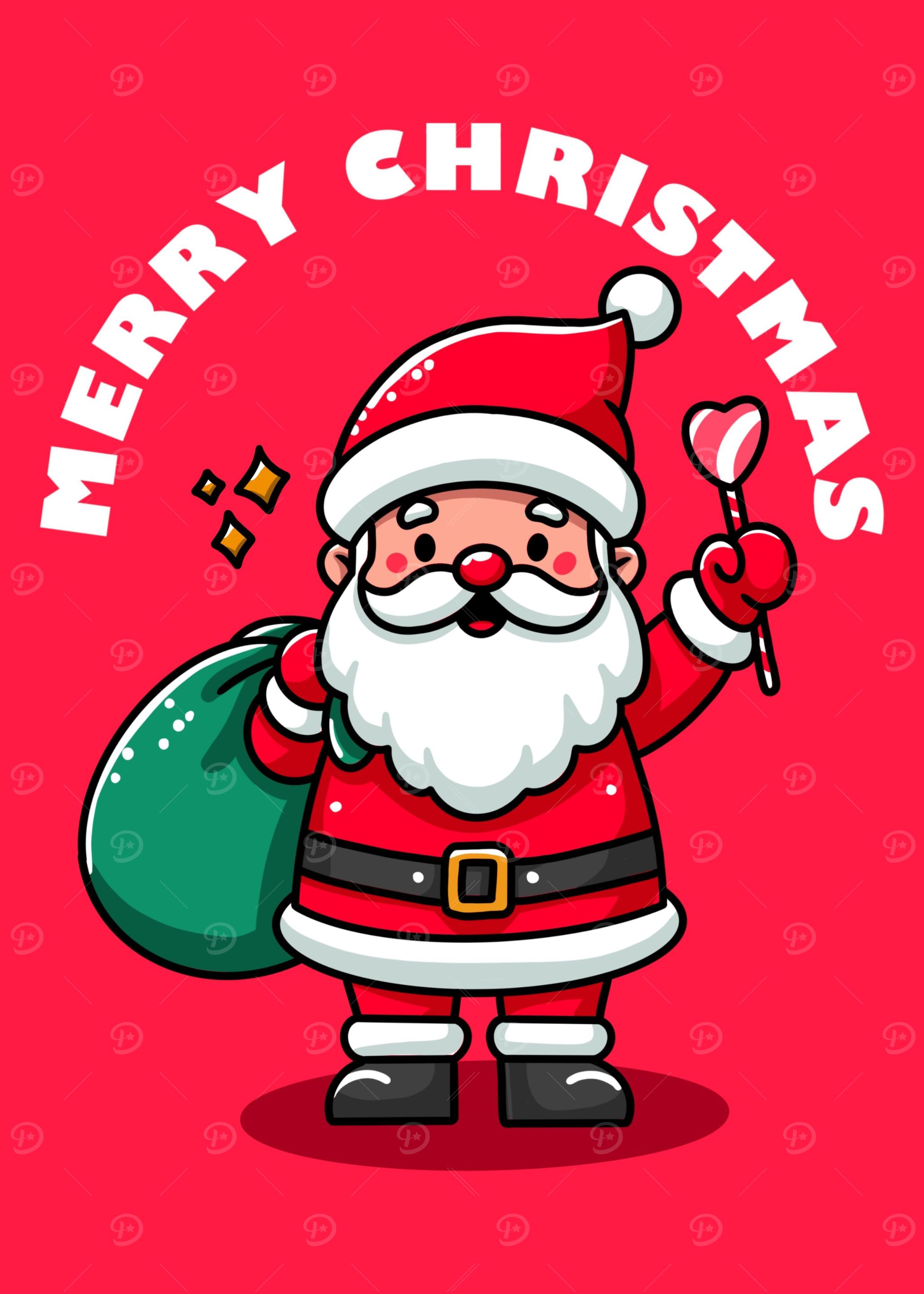 Cute Santa Claus