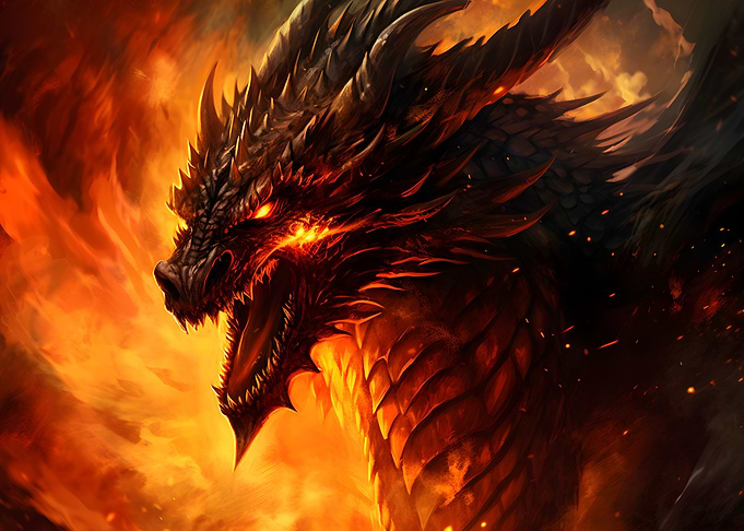 Fire Breathing Dragon