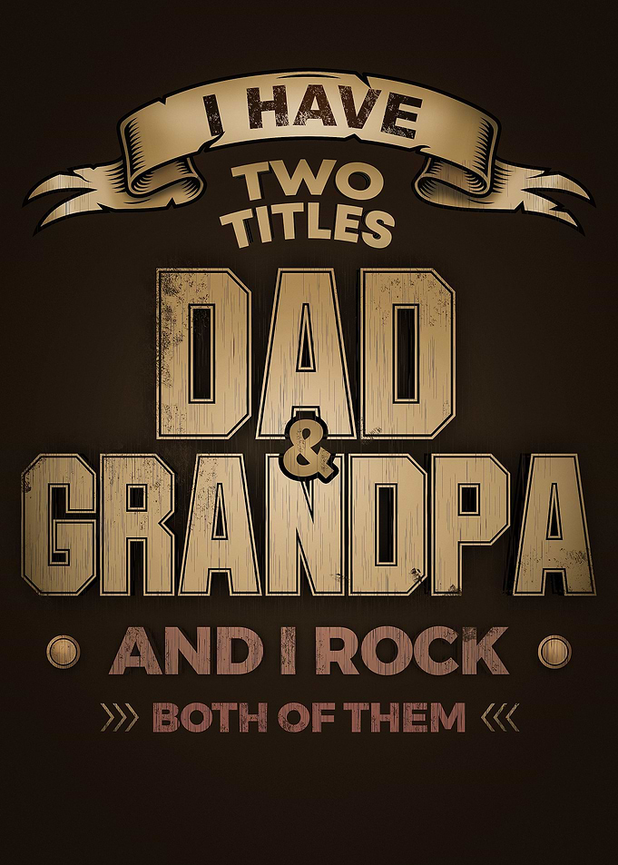 Dad and Grandpa