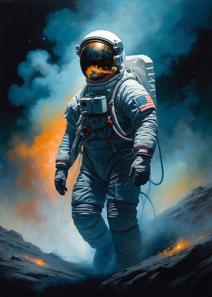 astronaut lost