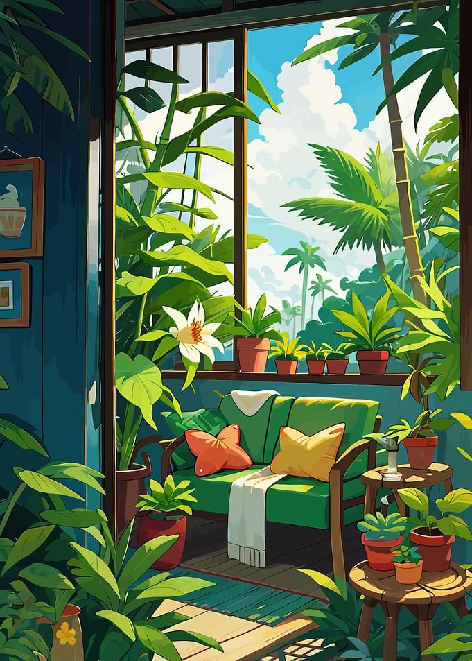 Green Couch
