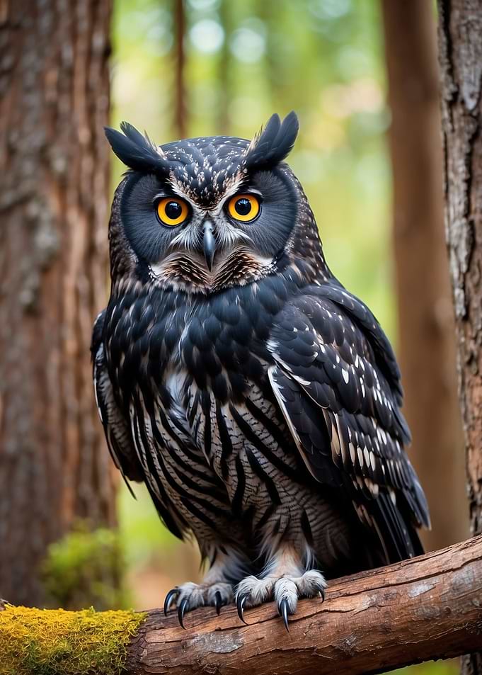 black owl