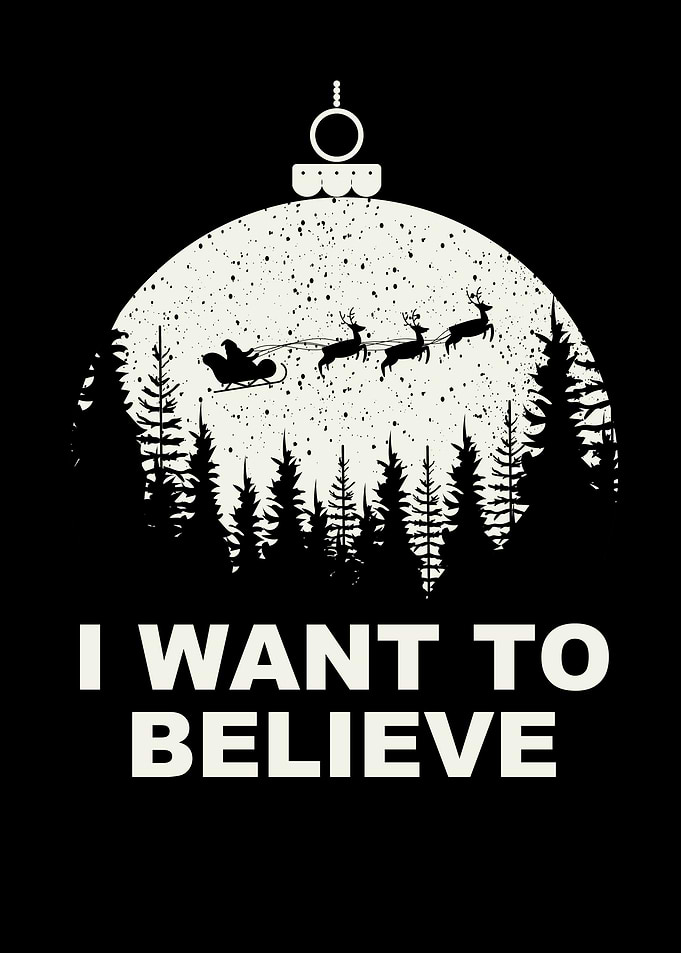 I WANT TO BELIEVE
