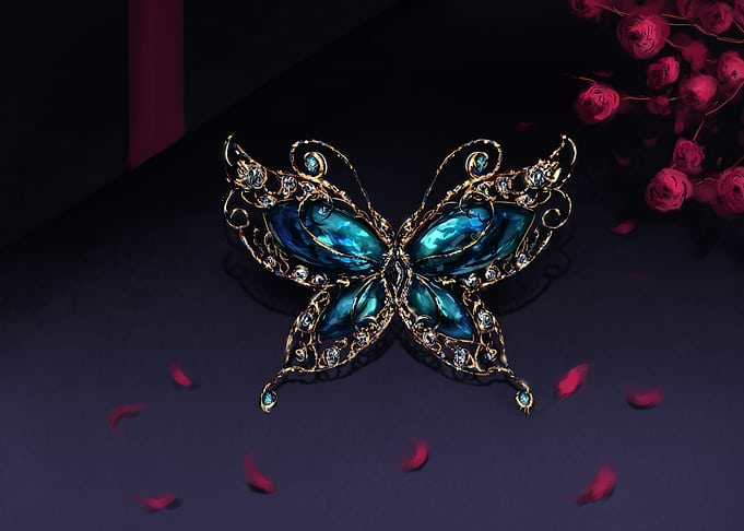 Golden Butterfly