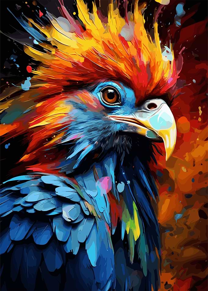 bird painting