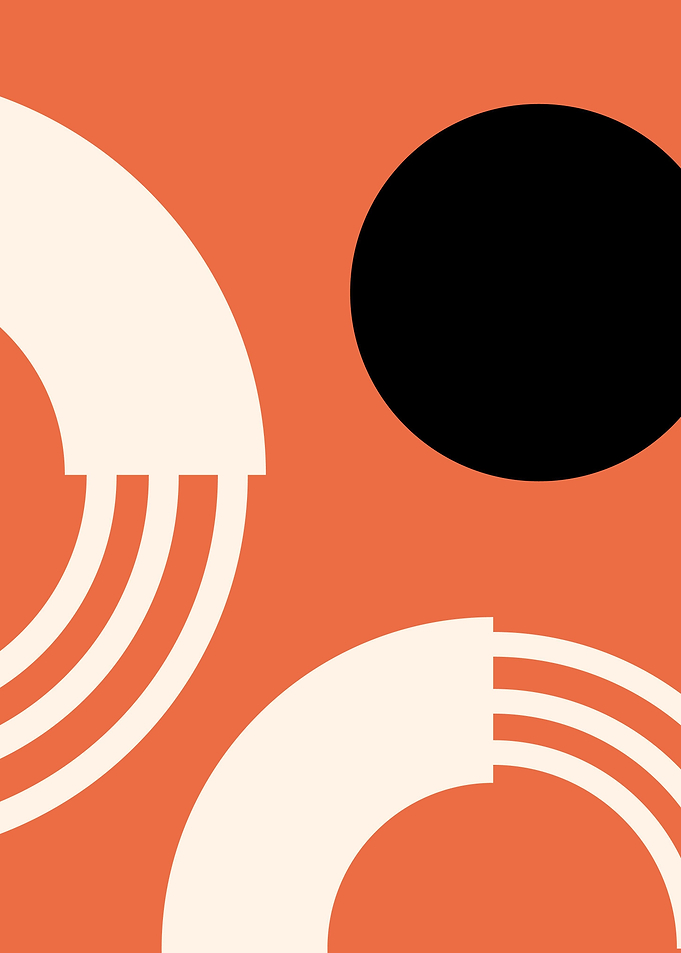 Terracotta Sunrise Bauhaus