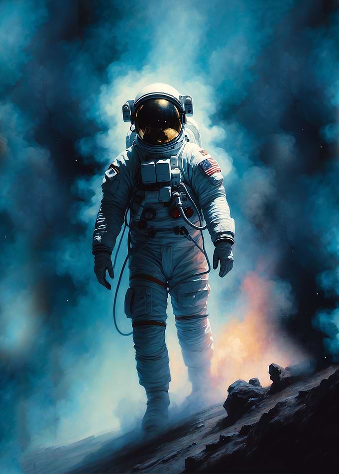 astronaut lost