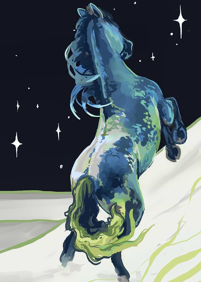 Desert Space Pony