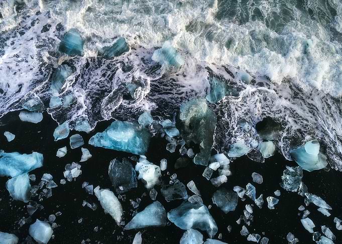 Icebergs at the Beach