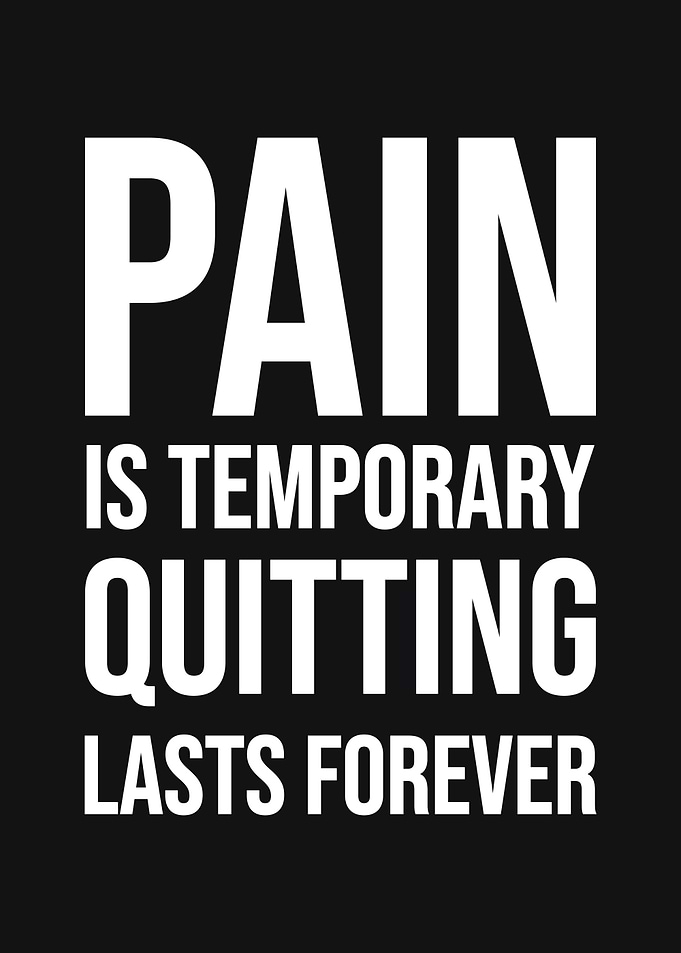Pain is Temporary