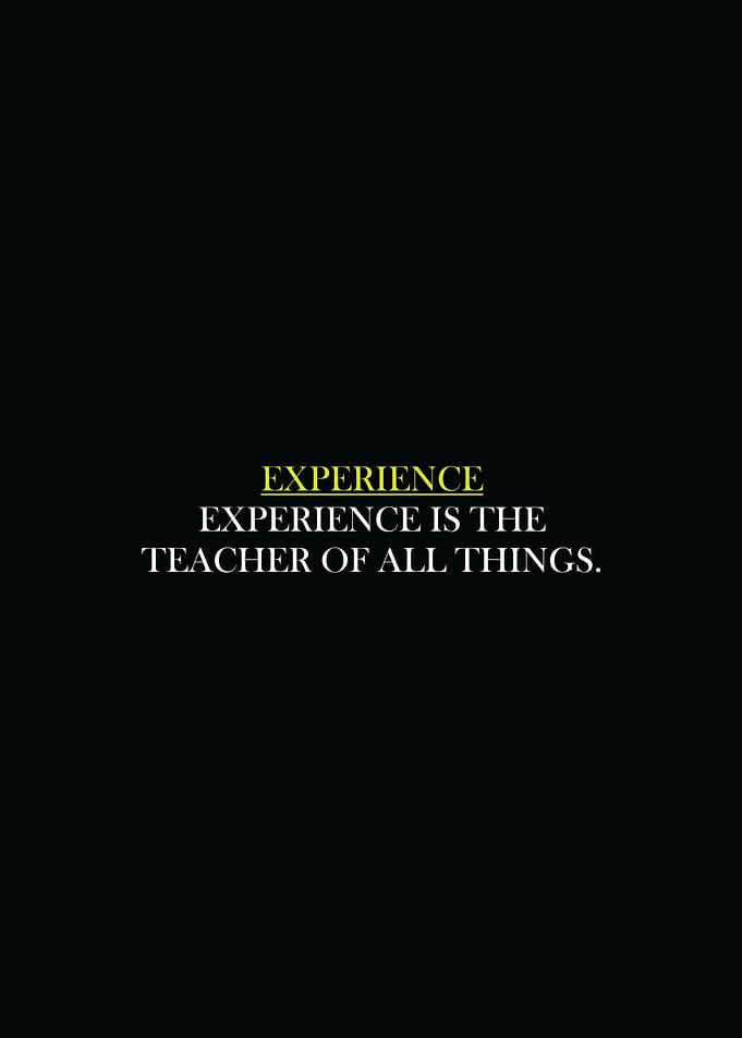 EXPERIENCE