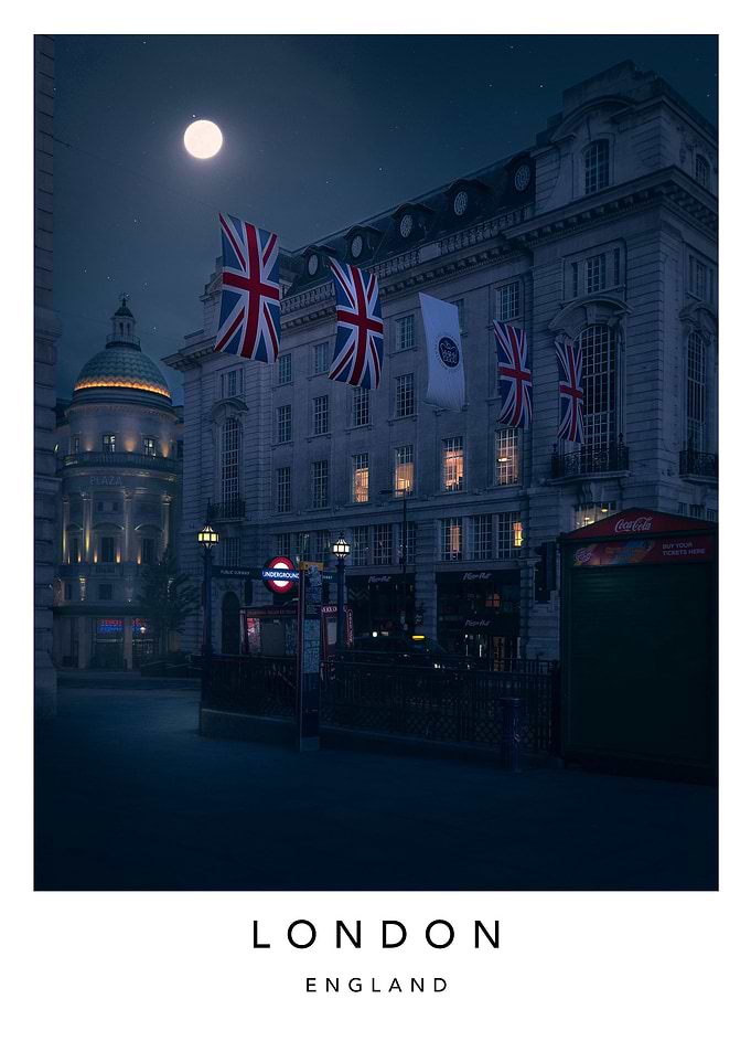 Full Moon in London