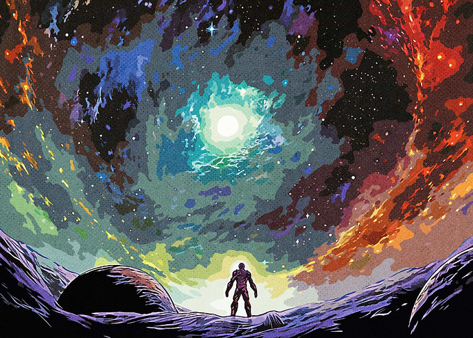 Sky Of Nebula