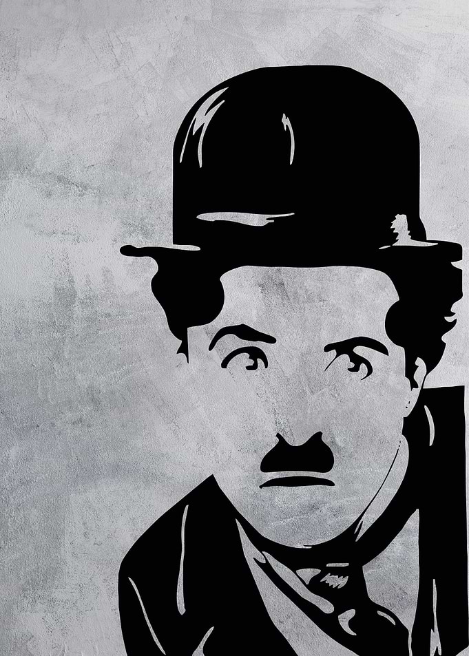 stencil art poster