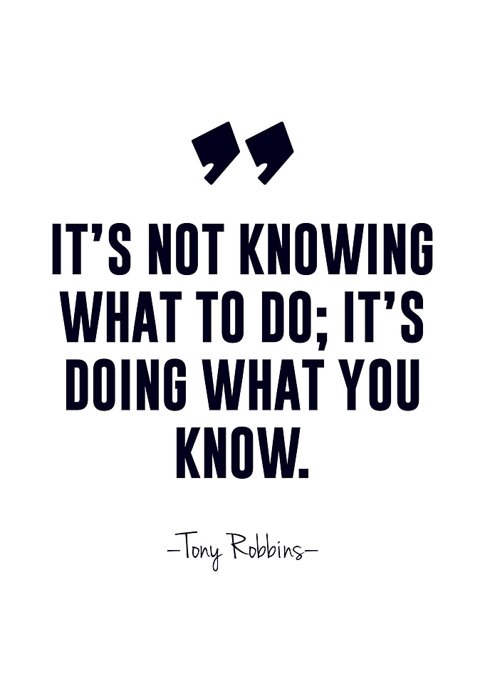 Tony Robbins quote