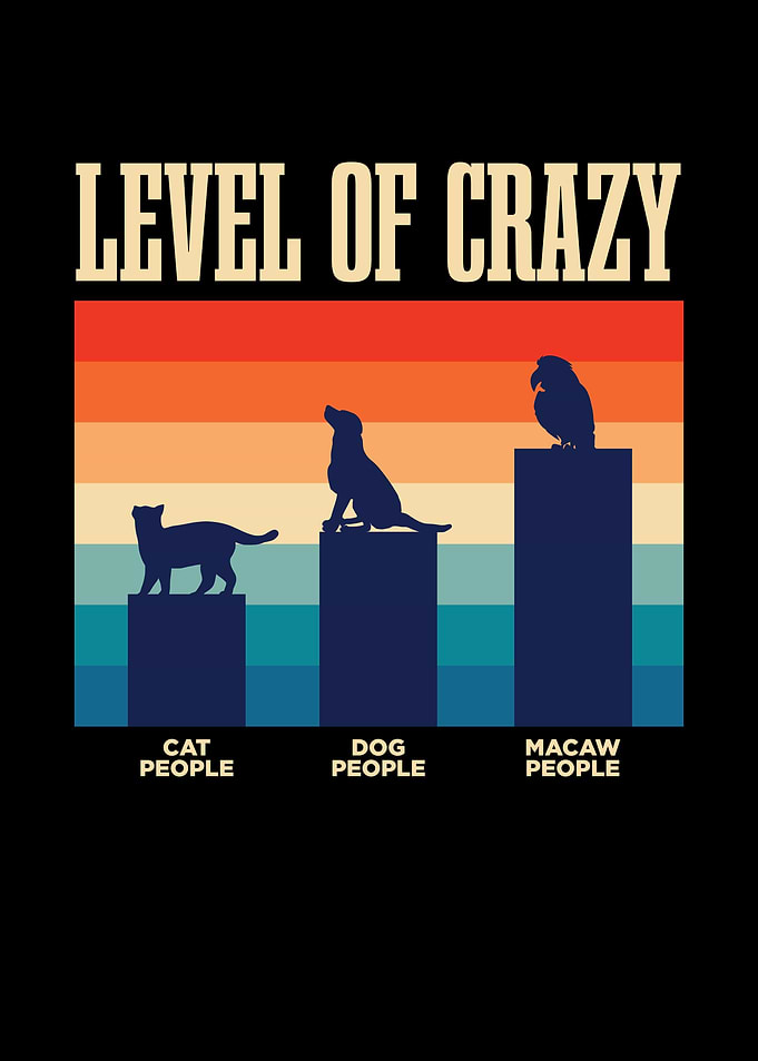 Level of Crazy for Macaw