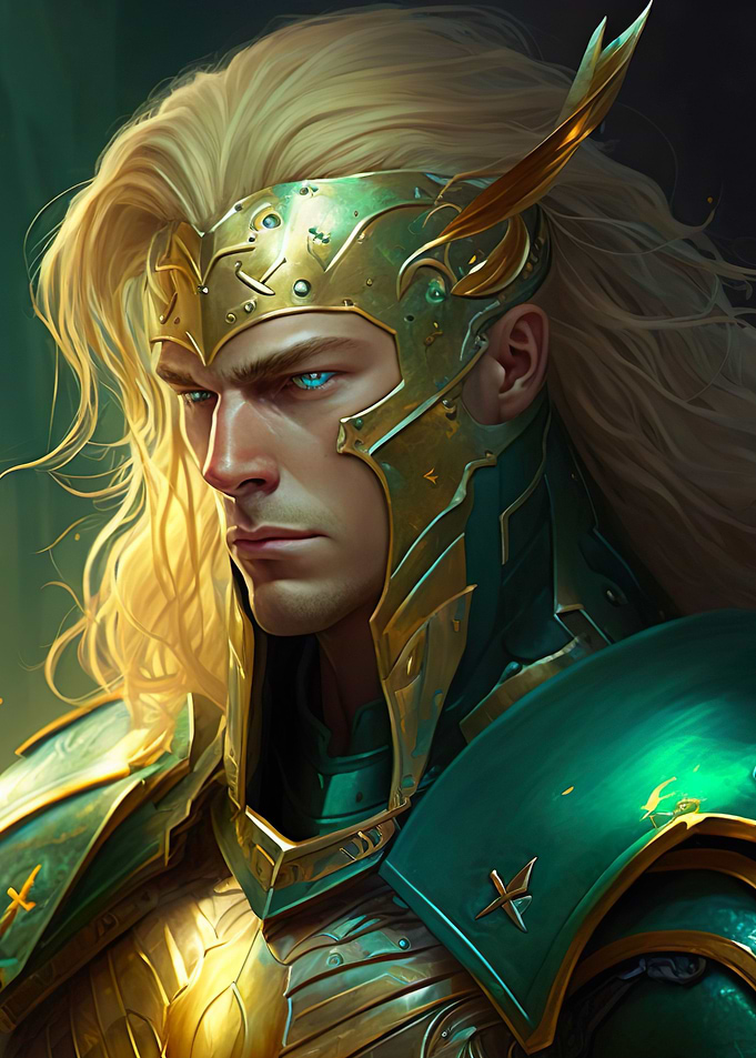 The Blonde Warrior
