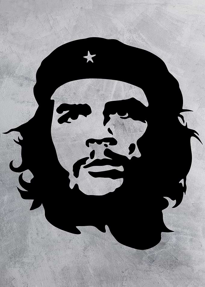 stencil art poster
